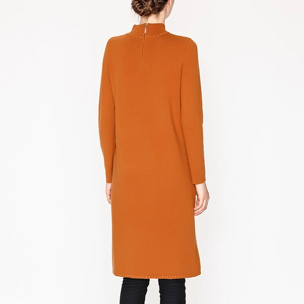 Stand Collar Straight Pullover