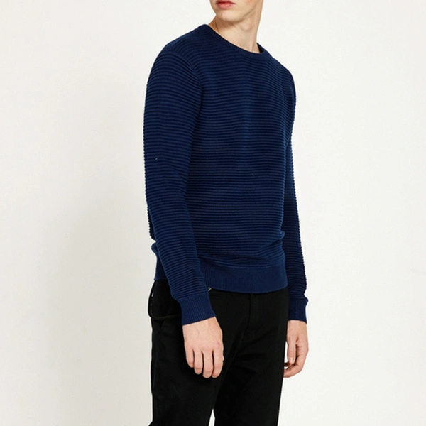 Men's Round Neck Knitted Shirt