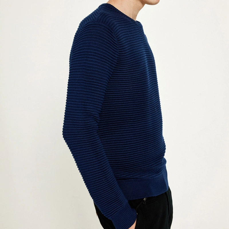 Men's Round Neck Knitted Shirt