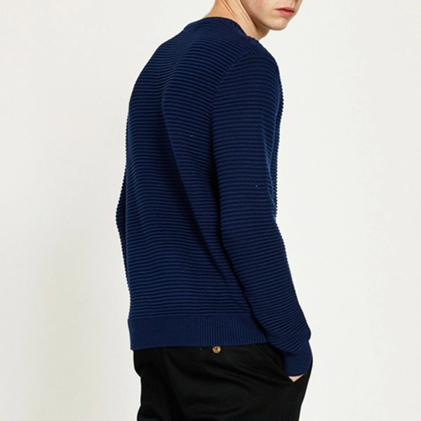 Men's Round Neck Knitted Shirt