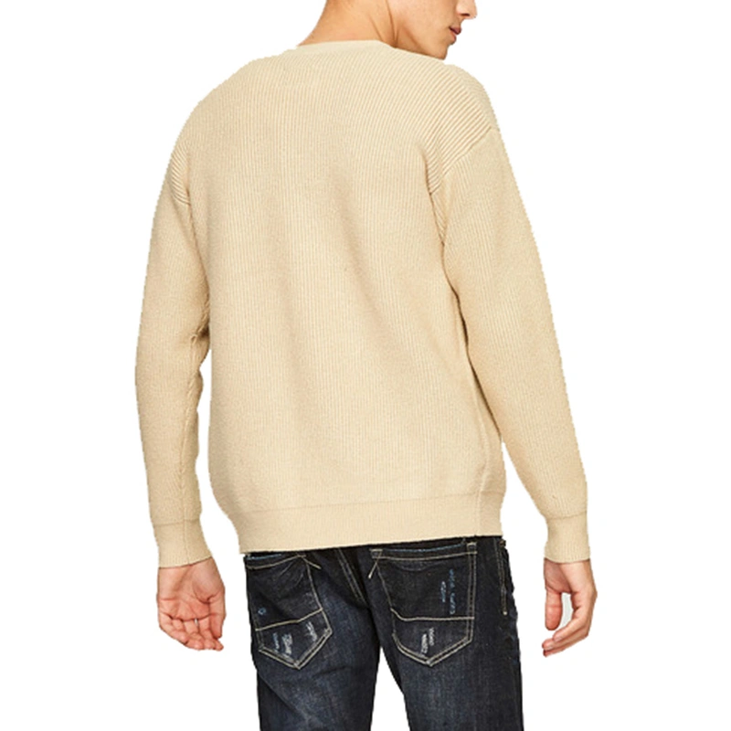 Men's slim fit knitted cardigan sweater