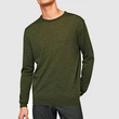 Men's Round neck merino wool pullover