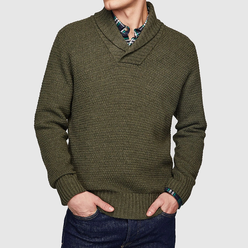 Men's Rabato Collar Pullover