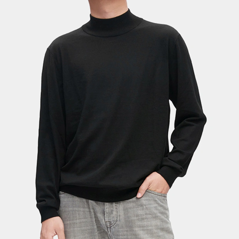 Men's Mock Neck Pullover