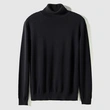 Men's Long Sleeved Turtleneck Pullover Sweater