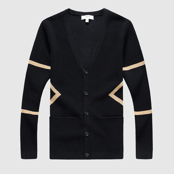 Men's Knitted Cardigan with buttons in front