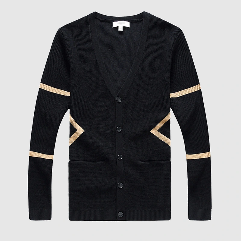 Men's Knitted Cardigan with buttons in front