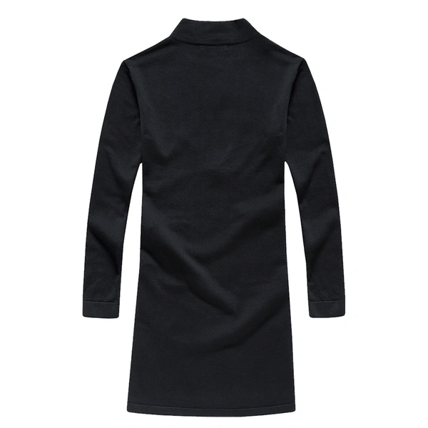 Men's Long Knitted Cardigan Coat