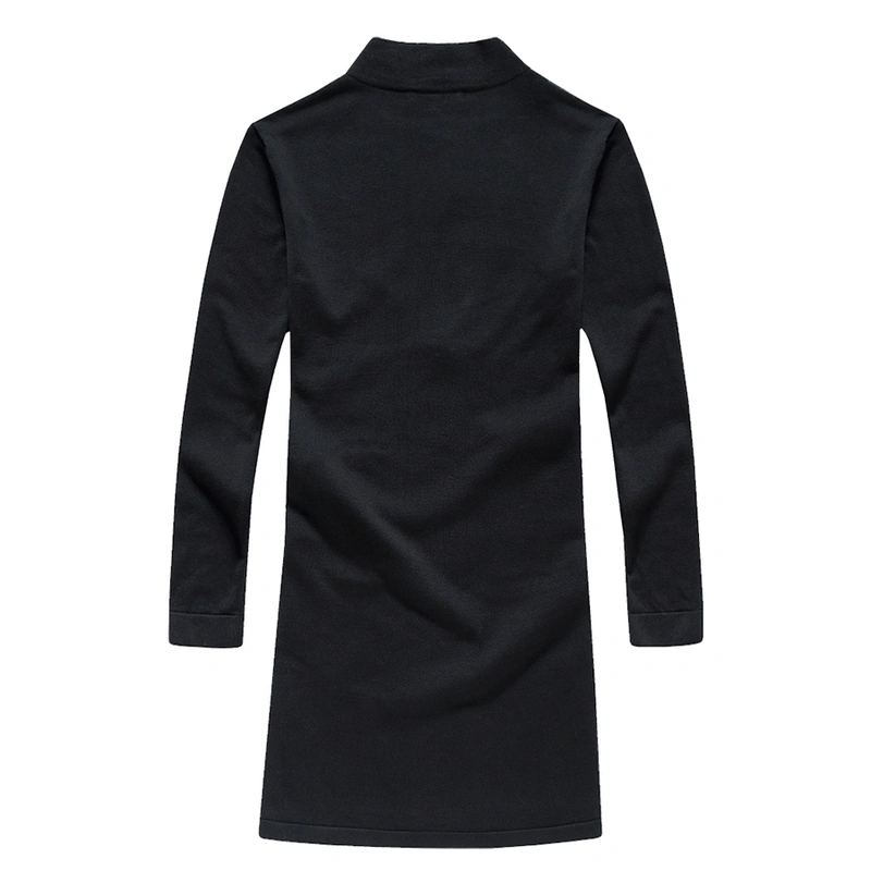 Men's Long Knitted Cardigan Coat