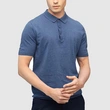 Men's Short Sleeved Knitted Polo Shirt