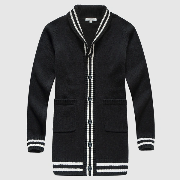Men's Long Style Cardigan