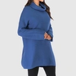 Ladies Turtleneck Lazy Pullover Sweater