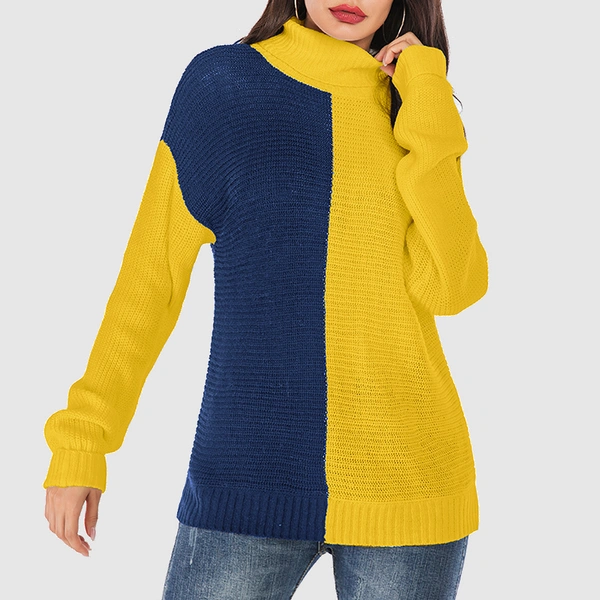 Color Block Pullover