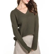 V neck Loose Sweater