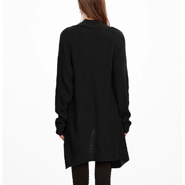 Knitted Long cardigan coat