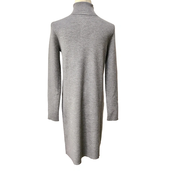 Turtleneck Knitted Shift Dress