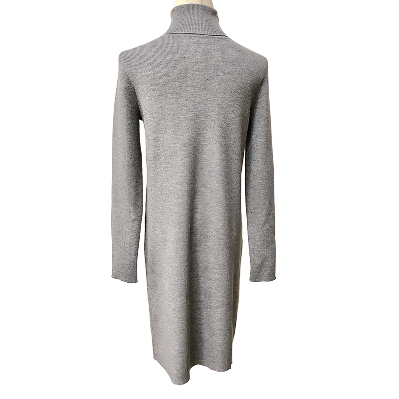 Turtleneck Knitted Shift Dress