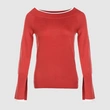Women's Boat neck Pullover Sweater