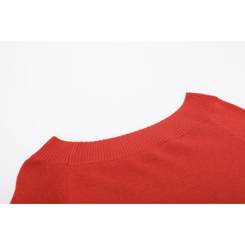 Women's Boat neck Pullover Sweater