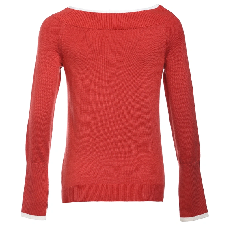 Women's Boat neck Pullover Sweater