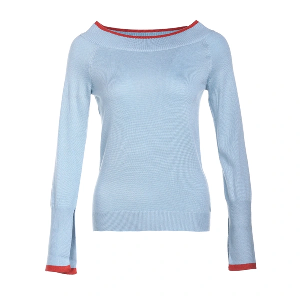 Women's Boat neck Pullover Sweater