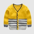 Children's Color Block Cardigan