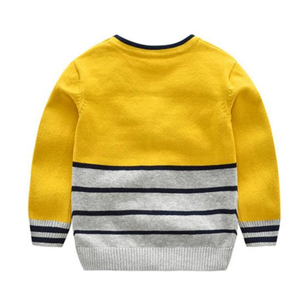 Children's Color Block Cardigan
