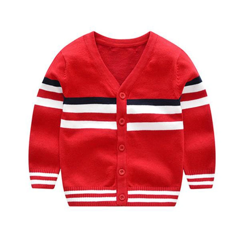 Children's Color Block Cardigan