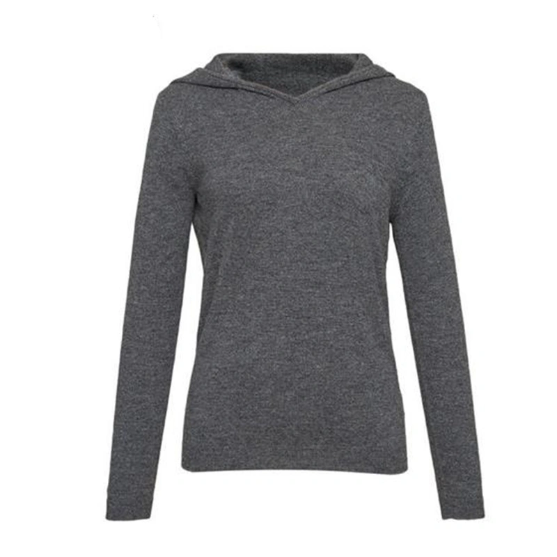 Seamless Knitted Hoodie Sweater