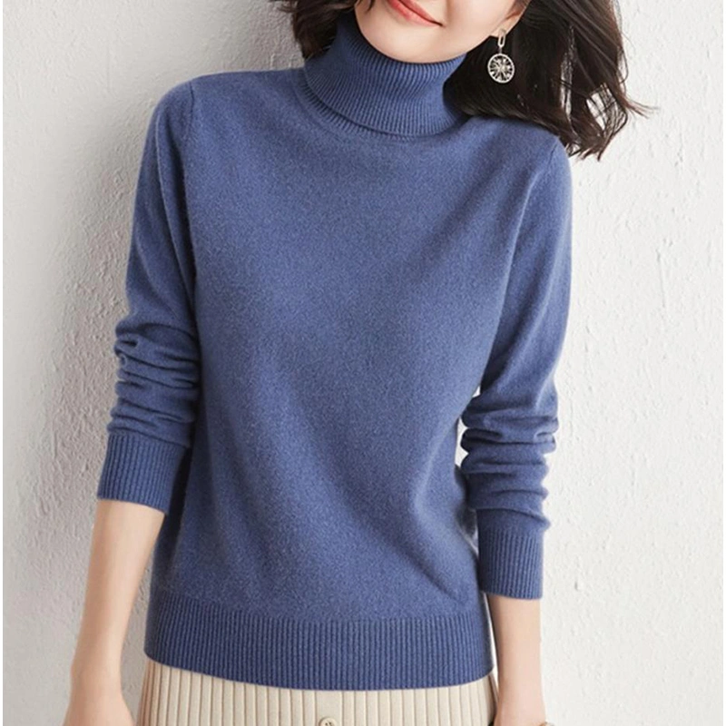 Women's 100% cashmere pullover sweater