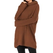 Ladies Turtleneck Lazy Pullover Sweater