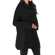 Ladies Turtleneck Lazy Pullover Sweater