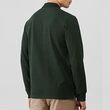 Men's Long Sleeved Knitted Polo Shirt