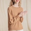 Ladies Seamless Knit Pullover Whole-garment