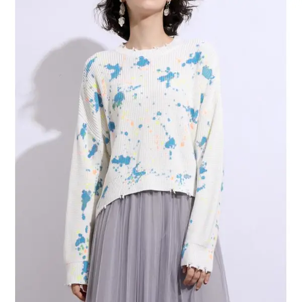 Women's Boat neck Pullover Sweater