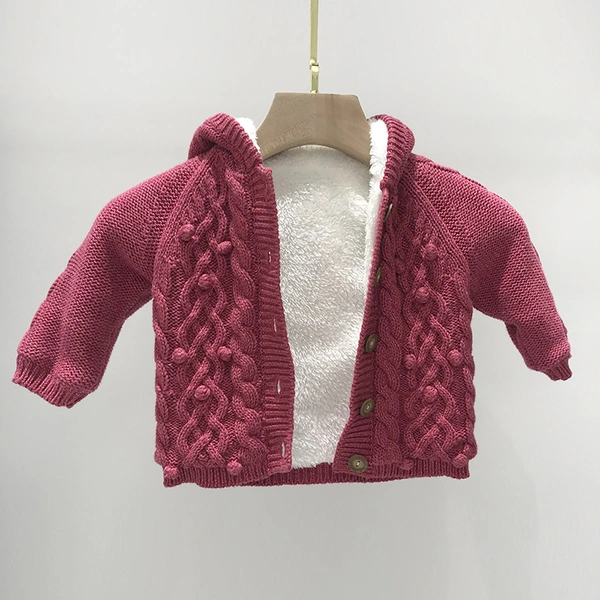 baby's knit cardigan coat