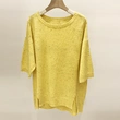 Ladies Melange pullover knitwear