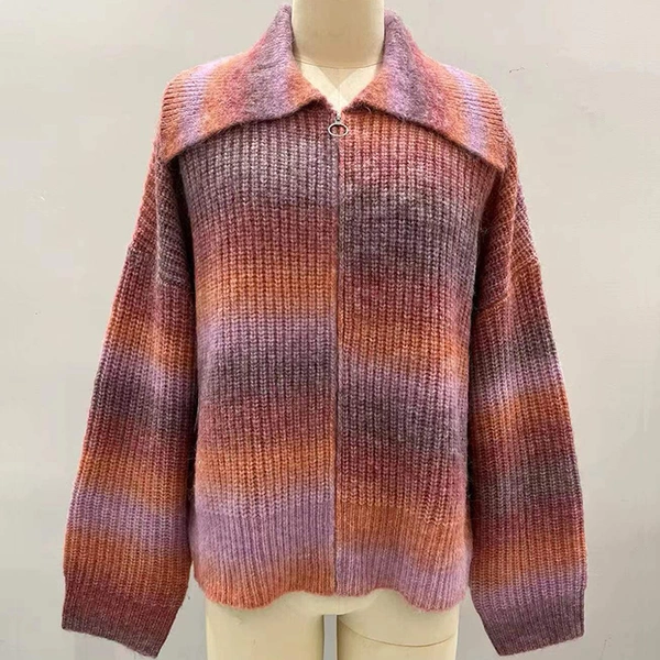 Women's V neck Cardigan