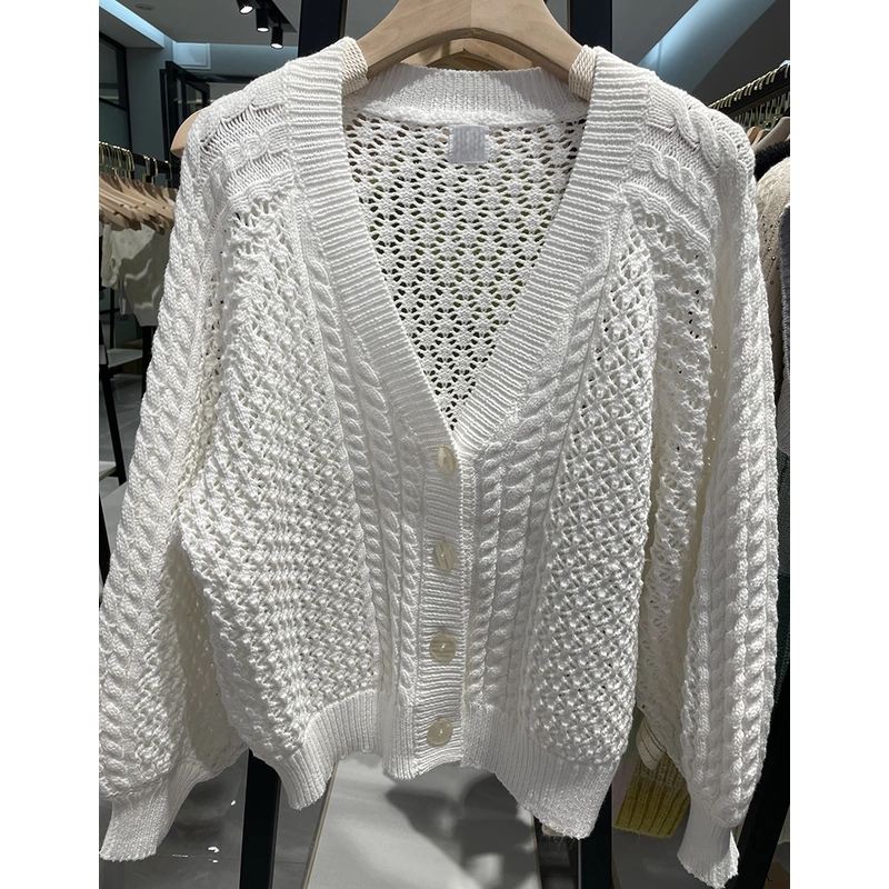 crochet knitted cardigan