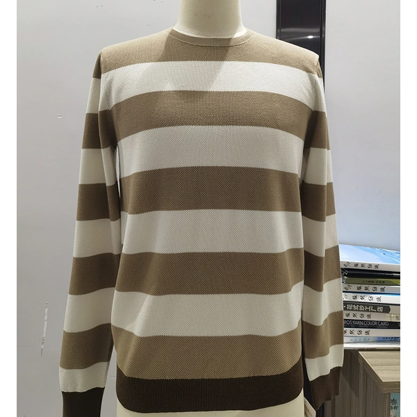 Men's Bigger stripe pullover sweater