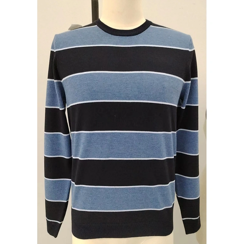 Men's  stripe pullover sweater