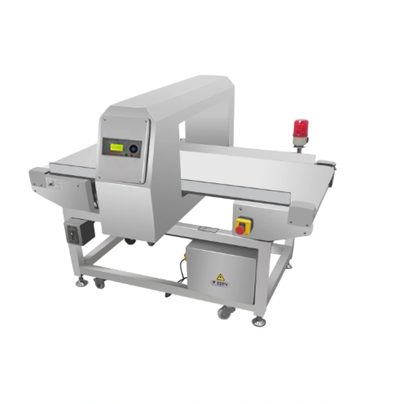 All metal detector in packaging line factory