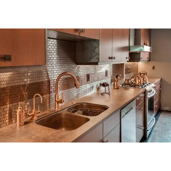 sintered stone countertop kitchen cabinet