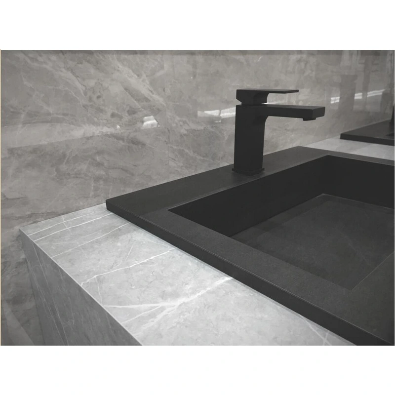 Sintered stone countertop bathroom cabinet