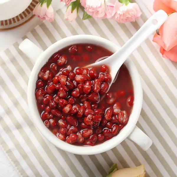 đậu đỏ đóng hộp nguyên liệu trà sữa tráng miệng