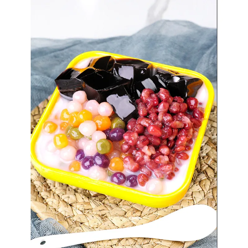 đậu đỏ đóng hộp nguyên liệu trà sữa tráng miệng