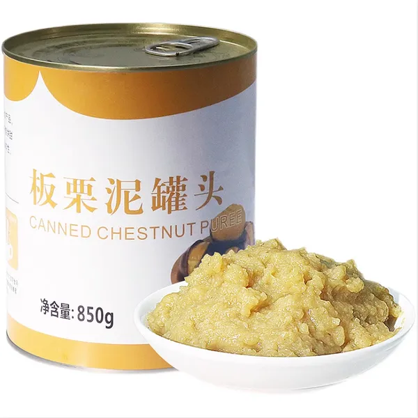 板栗酱罐头 850g 即食罐头