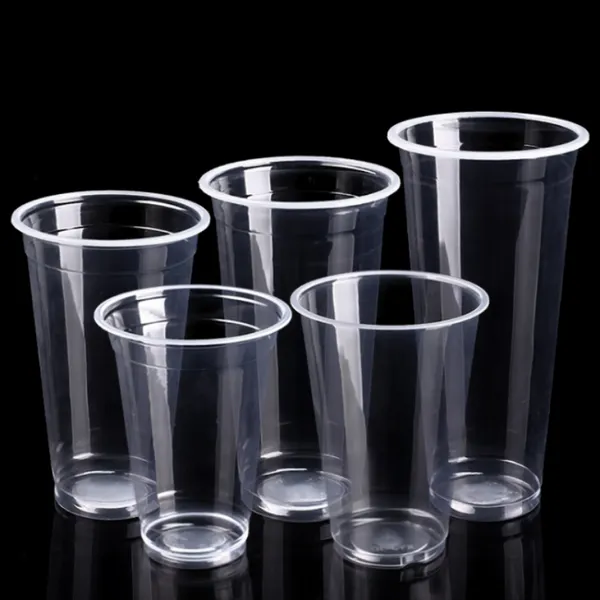 Cốc trà sữa dùng một lần cỡ nòng 90 cốc uống cốc nhựa thương mại