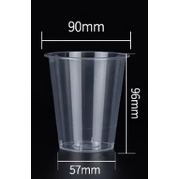 印刷徽标定制 13 盎司透明冷热饮 PP 一次性