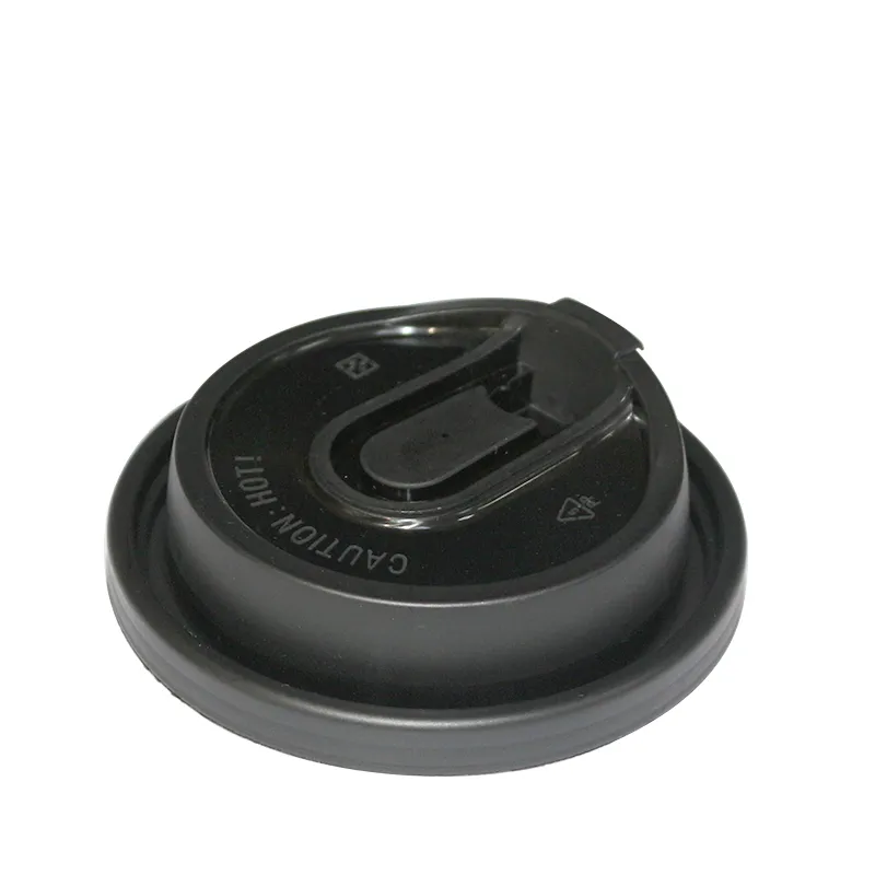 Disposable multi-function leakproof plastic cup lid for milk tea shop